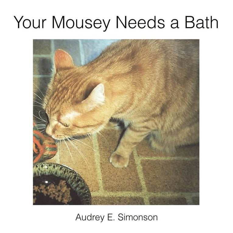 Audrey E Simonson, Audrey E. Simonson - Your Mousey Needs a Bath, Häftad