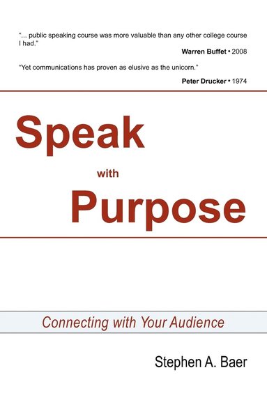 bokomslag Speak with Purpose