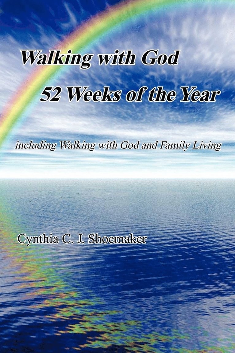 Walking with God 52 Weeks of the Year 1