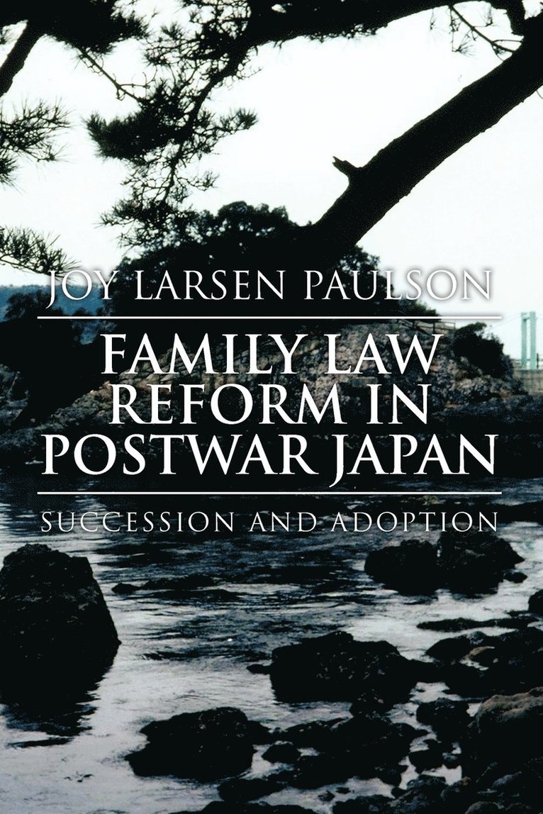 Family Law Reform in Postwar Japan 1