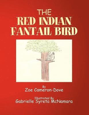 The Red Indian Fantail Bird 1