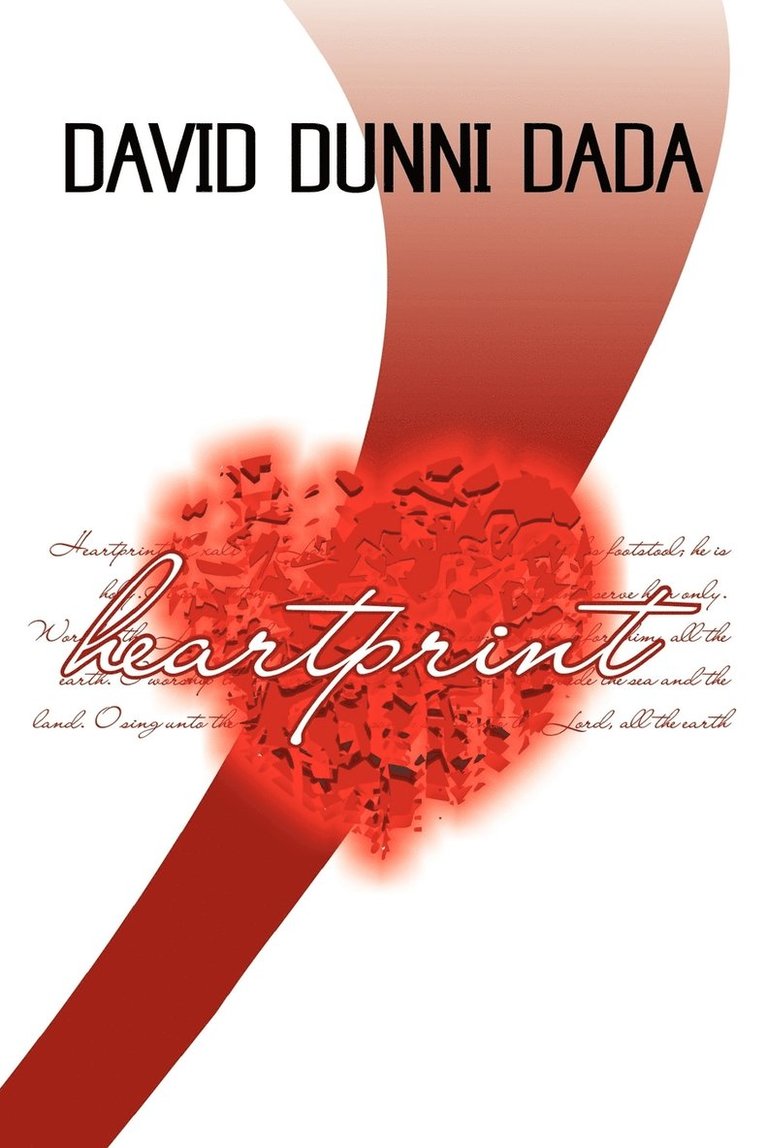 David Dunni Dada - Heart Print, Häftad