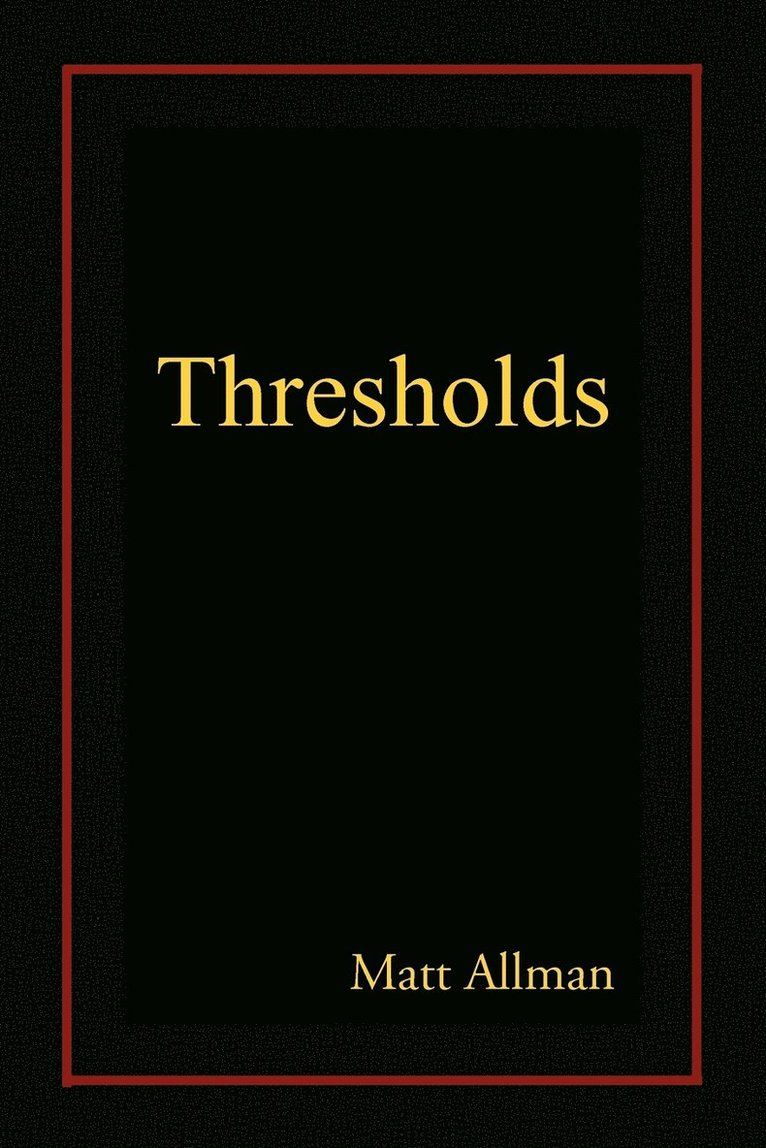 Thresholds 1