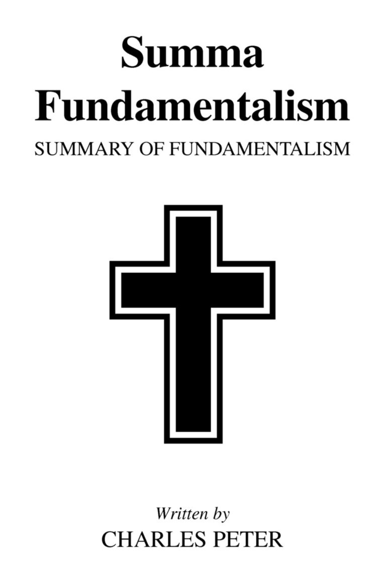 Summa Fundamentalism 1