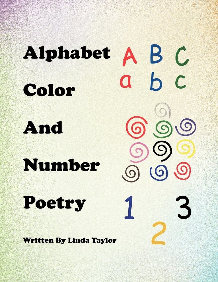 Alphabet Color and Number Poetry 1