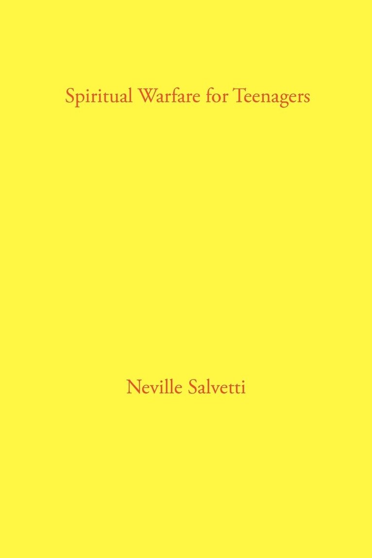 Spiritual Warfare for Teenagers 1