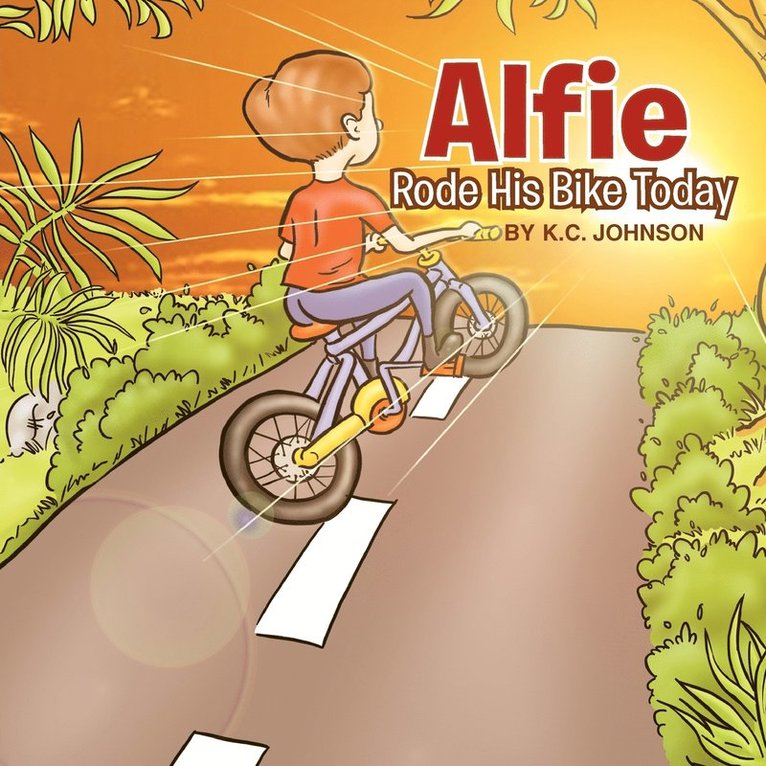 Alfie Rode His Bike Today 1