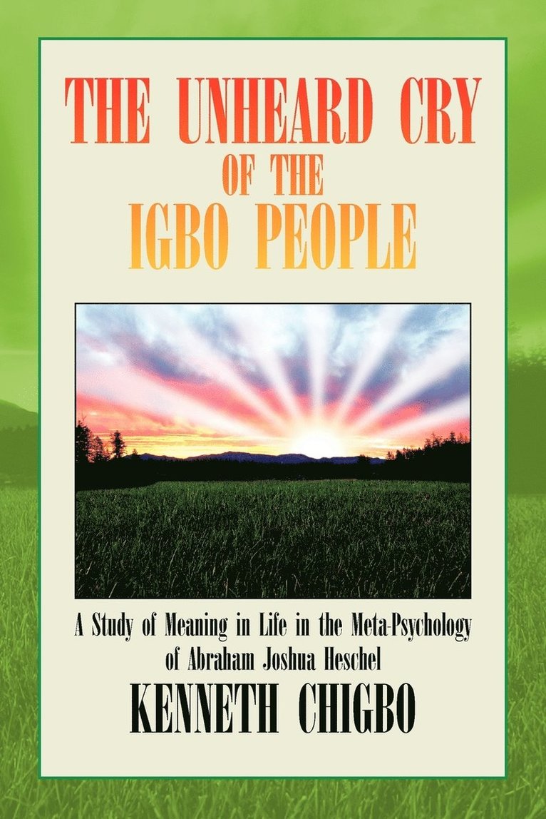 The Unheard Cry of the Igbo People 1