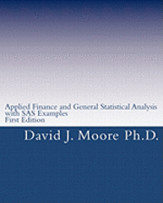 bokomslag Applied Finance and General Statistical Analysis: with SAS Examples, First Edition