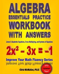 bokomslag Algebra Essentials Practice Workbook with Answers