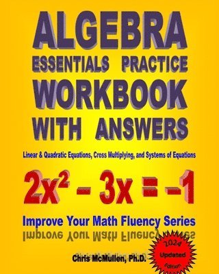 bokomslag Algebra Essentials Practice Workbook with Answers