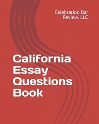 bokomslag California Essay Questions Book