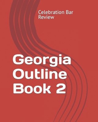 bokomslag Georgia Outline Book 2