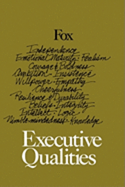 bokomslag Executive Qualities