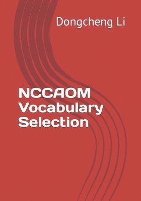 NCCAOM Vocabulary Selection 1
