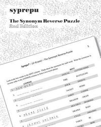 bokomslag Syrepu(r) (Si Re Poo) the Synonym Reverse Puzzle: 750 Syrepu Puzzles