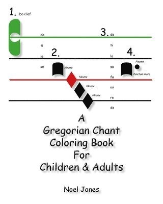 A Gregorian Chant Coloring Book For Children & Adults 1