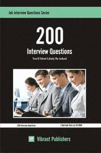 bokomslag 200 Interview Questions You'll Most Likely Be Asked