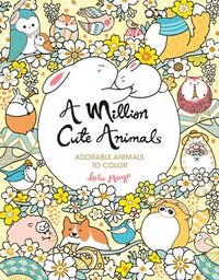 bokomslag A Million Cute Animals: Adorable Animals to Color