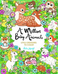 bokomslag A Million Baby Animals: Little Creatures to Color