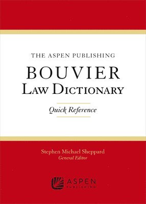 bokomslag Aspen Publishing Bouvier Law Dictionary
