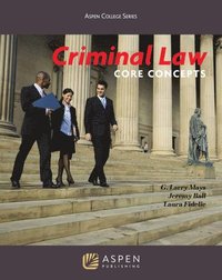 bokomslag Criminal Law: Core Concepts