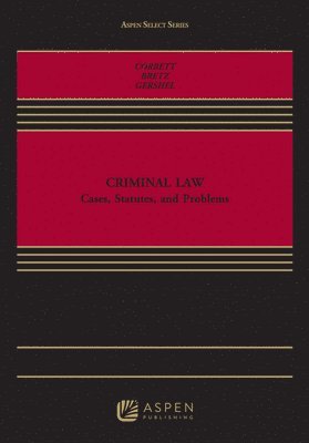 bokomslag Criminal Law: Cases, Texts and Problems