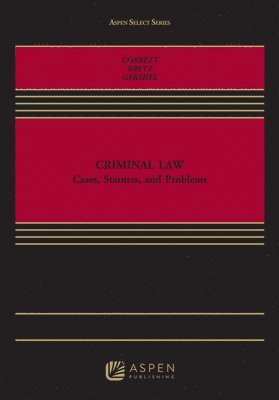 bokomslag Criminal Law: Cases, Texts and Problems