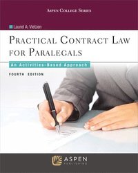bokomslag Practical Contract Law for Paralegals: An Activities-Based Approach