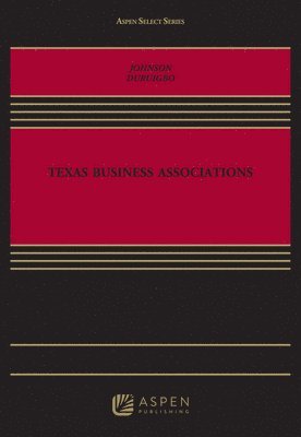 bokomslag Texas Business Associations
