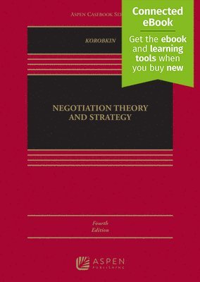 Negotiation Theory and Strategy: [Connected Ebook] 1