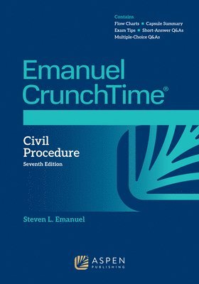 Steven L. Emanuel - Emanuel CrunchTime for Civil Procedure, Häftad