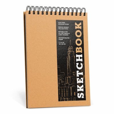 Sketchbook (basic medium spiral fliptop landscape Kraft) 1