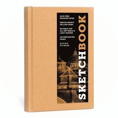 Sketchbook (basic small bound Kraft) 1