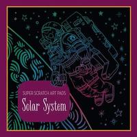 bokomslag Super Scratch Art Pads: Solar System
