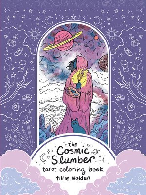 Cosmic Slumber Tarot Coloring Book 1