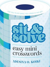 bokomslag Sit & Solve Easy Mini Crosswords