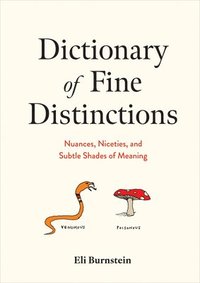 bokomslag Dictionary of Fine Distinctions