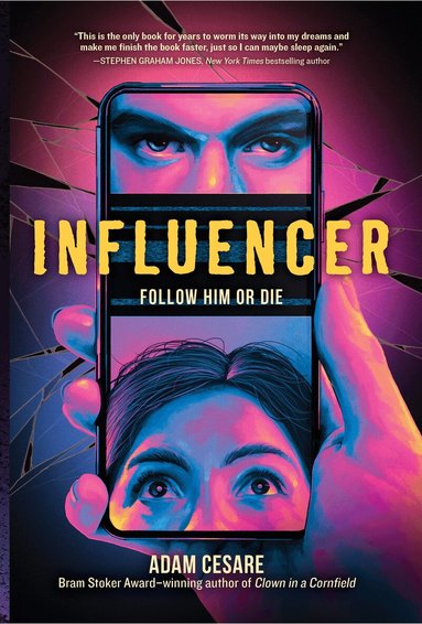 Adam Cesare - Influencer, Häftad