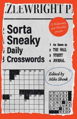 bokomslag Sorta Sneaky Daily Crosswords