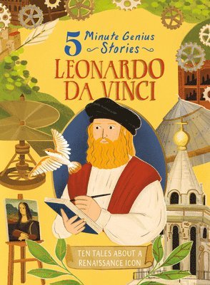 Union Square Kids, Wil Mara - Leonardo da Vinci: 5-Minute Genius, Inbunden