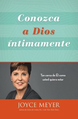 bokomslag Conozca A Dios Intimamente