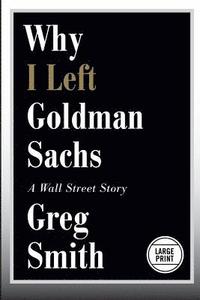 bokomslag Why I Left Goldman Sachs