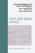 bokomslag Current Management of Lesser Toe Disorders, An Issue of Foot and Ankle Clinics