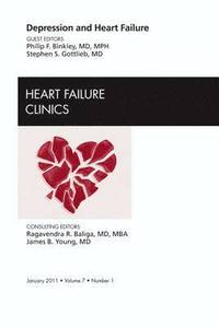 bokomslag Depression and Heart Failure, An Issue of Heart Failure Clinics