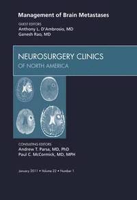 bokomslag Management of Brain Metastases, An Issue of Neurosurgery Clinics