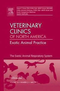 bokomslag The Exotic Animal Respiratory System Medicine, An Issue of Veterinary Clinics: Exotic Animal Practice