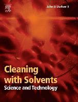 bokomslag Cleaning with Solvents: Science and Technology