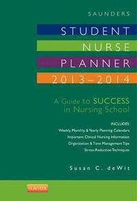 bokomslag Saunders Student Nurse Planner, 2013-2014