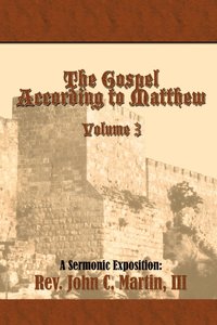 bokomslag Gospel According to Matthew Volume 3